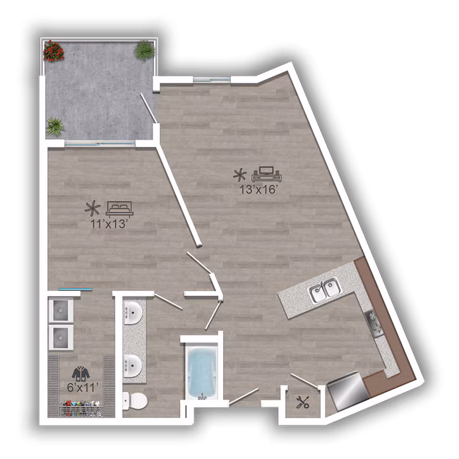 1 C.1 1217 floor plan